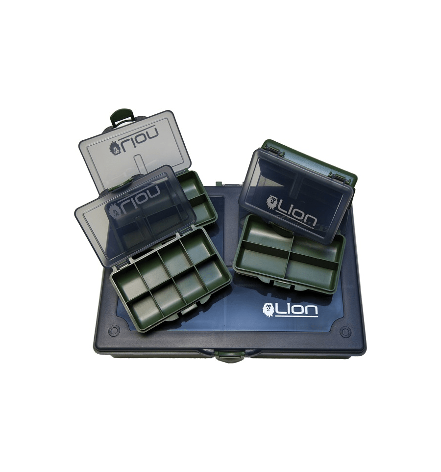 Lion Sports - Medium Complete Tackle Box - Hengelsport De Goeie Vangst