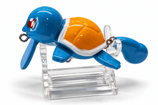 Lure Lunatic-Aqua Shell Turtle – Squirtle Lure | 9cm | 16.5g - De Goeie Vangst