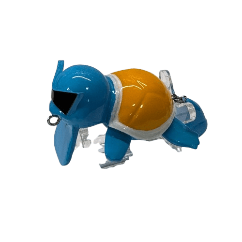 Lure Lunatic-Shiny Aqua Shell Turtle – Shiny Squirtle Lure | 9cm | 16.5g - De Goeie Vangst
