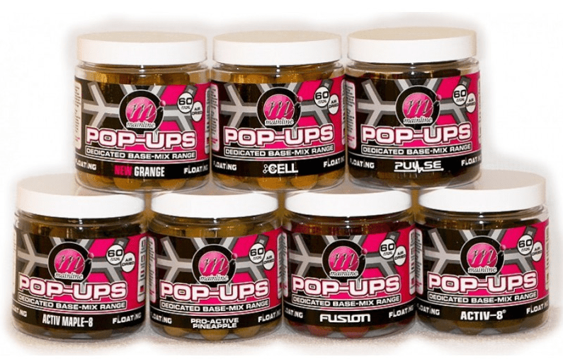 Mainline - Pop - ups Dedicated Base Mix Range Pro Active Pineapple - Hengelsport De Goeie Vangst
