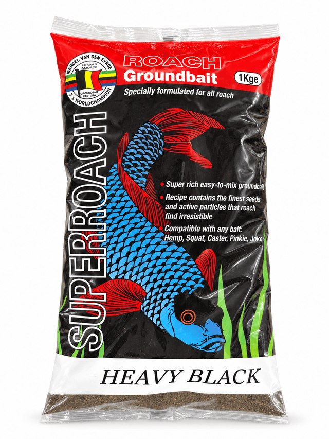 Marcel Van Den Eynde-Superroach Heavy 1kg-Heavy Black - De Goeie Vangst