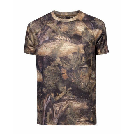 Master Sportsman - Sportsman S/S T-Shirt Fishouflage Carp - Hengelsport De Goeie Vangst