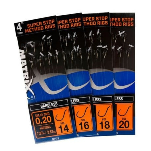 Matrix - 10cm Super Stop Method Rigs Barbless - Hengelsport De Goeie Vangst