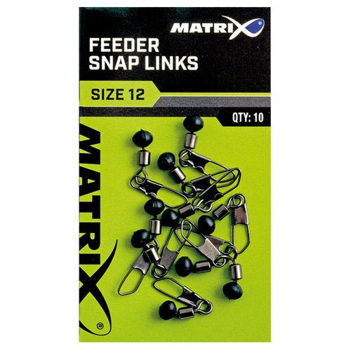 Matrix - Feeder Snap Links - Hengelsport De Goeie Vangst