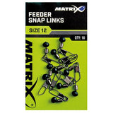 Matrix-Feeder Snap Links-12 - Hengelsport De Goeie Vangst