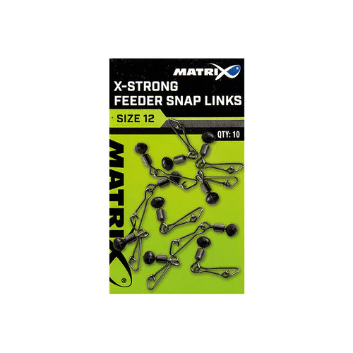 Matrix - X - Strong Feeder Snap Links - Hengelsport De Goeie Vangst