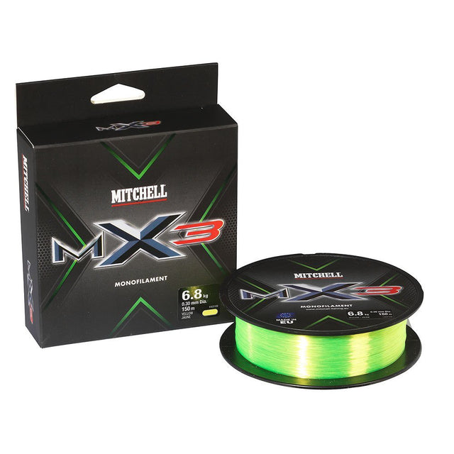 Mitchell - MX3 Monofilament 150m - Hengelsport De Goeie Vangst
