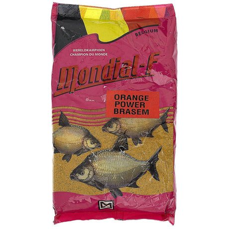 Mondial F.-Orange Power Brasem Lokvoer | 1kg - Hengelsport De Goeie Vangst