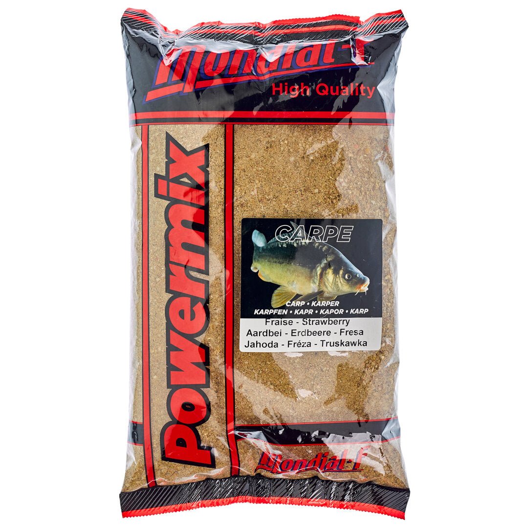 Mondial F. - Powermix Karper Lokvoer | 1kg - Hengelsport De Goeie Vangst