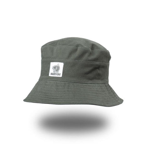 Nash - Make It Happen Badge Reversible Bucket Hat | Black/Green - Hengelsport De Goeie Vangst