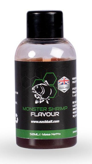 Nash - Monster Shrimp Flavour | 50ml - Hengelsport De Goeie Vangst