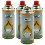 NGT - 4 - Pack Butaangas Patronen 227g – 4 Season Mix - OD-GAS-BUTANE-227G - Hengelsport De Goeie Vangst