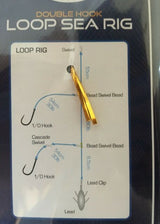 NGT-Double Hook Loop Sea Rig-Haak: 1/0 - Hengelsport De Goeie Vangst