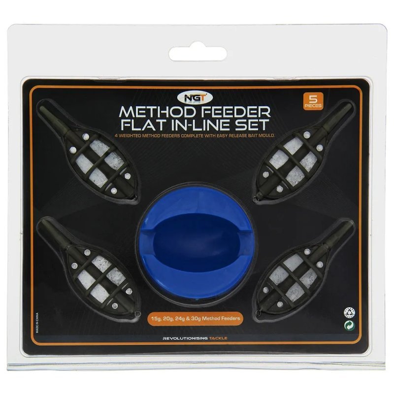 NGT-Method Feeder Flat Inline Set - Hengelsport De Goeie Vangst