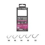 Nytro-NTO-B2 Barbless Method Latex Bait Band Rigs – 10 cm-10 - 0.23mm - 9.6lb - Hengelsport De Goeie Vangst