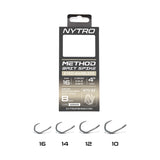 Nytro-NTO-B3 Barbless Method Bait Spike Ready Tied Rigs – 10 cm-10 - 0.25mm - 12lb - Hengelsport De Goeie Vangst