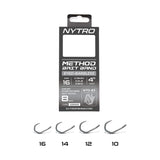 Nytro-NTO-B3 Barbless Method Latex Bait Band Rigs – 10 cm-10 – 0.25mm - 12lb - Hengelsport De Goeie Vangst
