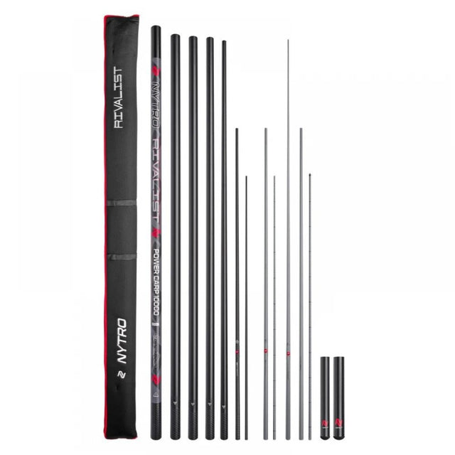 Nytro - Rivalist Pro Power 10m Pole Pack - Hengelsport De Goeie Vangst