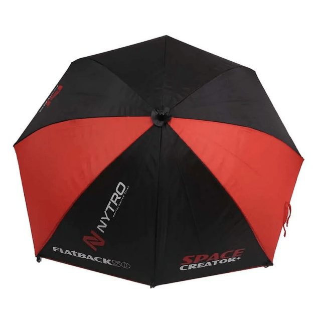 Nytro - Space Creator Flatback 50 Brolly | 250Cm - Hengelsport De Goeie Vangst