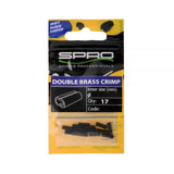 Spro-Double Brass Cimp-1.2x2.6x8.0mm - Hengelsport De Goeie Vangst