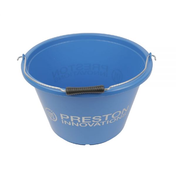 Preston - Bucket Blauw - Wit Visemmer 18l - Hengelsport De Goeie Vangst