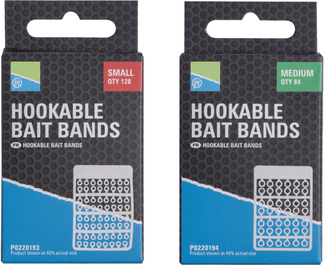 Preston-Hookable Bait Bands-Small - Hengelsport De Goeie Vangst