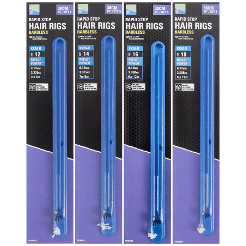 Preston - Rapid Stop Hair Rigs Barbless - Hengelsport De Goeie Vangst