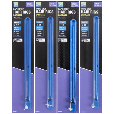 Preston - Rapid Stop Hair Rigs Barbless - Hengelsport De Goeie Vangst