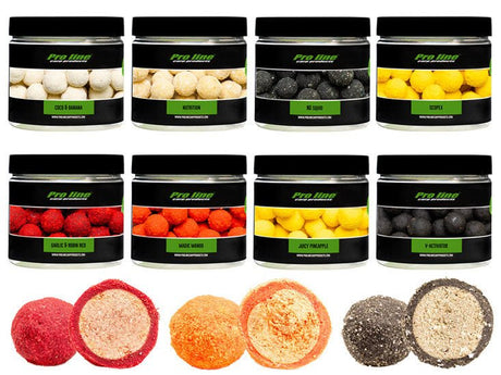 Pro Line-Coated Pop Ups-Juicy Pineapple-15mm-Hengelsport De Goeie Vangst