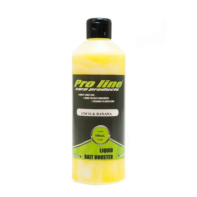 Pro Line - Liquid Bait Booster | Coco & Banana | 500ml - Hengelsport De Goeie Vangst