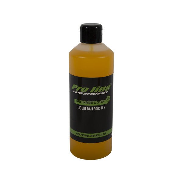 Pro Line - Liquid Bait Booster | Sweet Maggot & Cream | 500ml - Hengelsport De Goeie Vangst