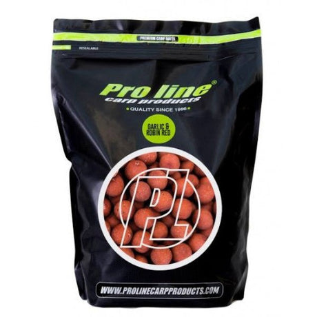 Pro Line - Readymades Boilies | Garlic & Robin Red | 1kg - Hengelsport De Goeie Vangst