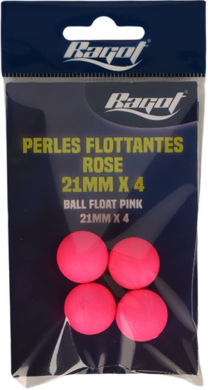 Ragot-Ball Float Roze Drijver 21mm - Hengelsport De Goeie Vangst
