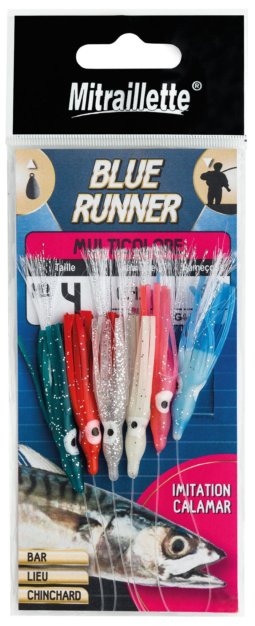 Ragot - Blue Runner Mitraillette – Inktvisimitatie - Hengelsport De Goeie Vangst