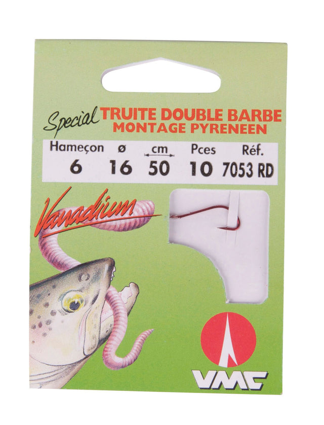 Ragot - Special Truite | Double Barb | Rood - Hengelsport De Goeie Vangst