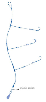 Ragot-Spiral Steel Clips – Onderlijn met Staaldraad en Spiraalclips-4 - Hengelsport De Goeie Vangst