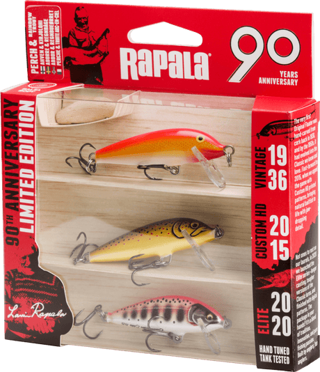 Rapala - 90 Years Lure Kit | Limited Edition - R90CDSBRT - Hengelsport De Goeie Vangst