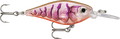 Rapala-X-Light Shad Crankbait-Purple Prawn UV-4cm-Hengelsport De Goeie Vangst