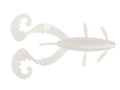 Reins-G-Tail Twin Grub 3"-7.5 cm (3 inch)-Pearl White-Hengelsport De Goeie Vangst