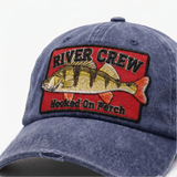 River Crew-Baars Visserspet Blauw -RCBPB- Hengelsport De Goeie Vangst