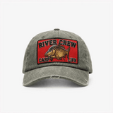 River Crew-Karper Visserspet Olijfgroen -RCKPG- Hengelsport De Goeie Vangst