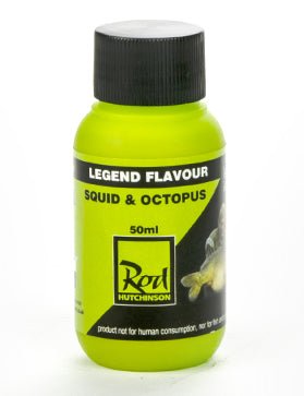 Rod hutchinson - Rod Hutchinson – Legend Flavour Squid & Octopus 50ml - Hengelsport De Goeie Vangst