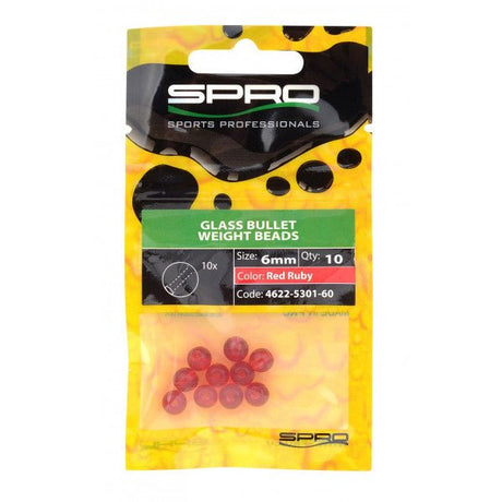 Spro - Round Smooth Glass Beads - Hengelsport De Goeie Vangst