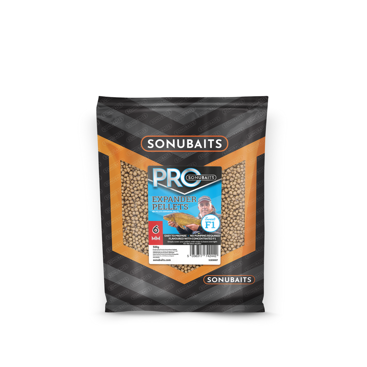 Sonubaits F1 Pro Expander Pellets 6mm 500g