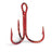 Saenger-Drilling Treble Hook-Rood-2-Hengelsport De Goeie Vangst