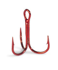 Saenger-Drilling Treble Hook-Rood-2-Hengelsport De Goeie Vangst