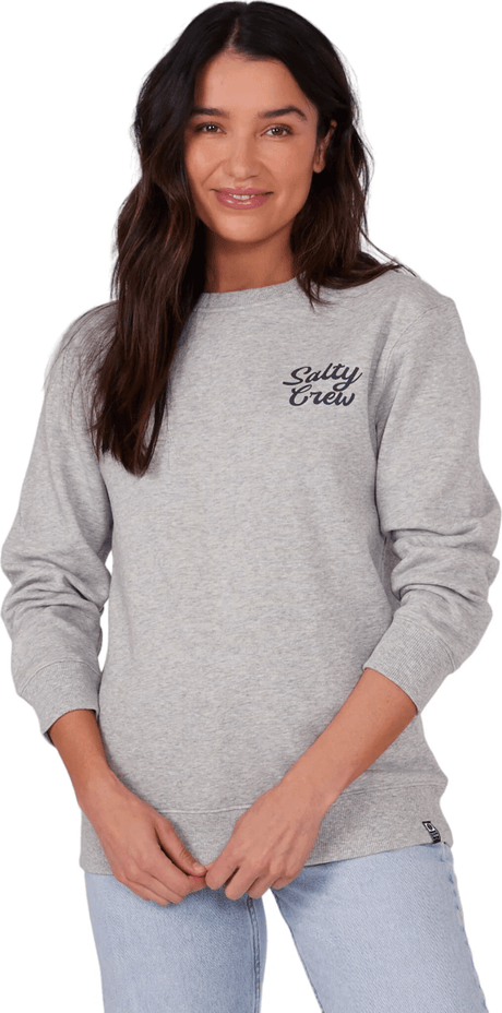Salty Crew - Jackpot Athletic Heather Crew - Hengelsport De Goeie Vangst