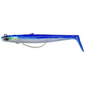 Savage Gear-Sandeel V2 Weedless 13cm-Blue pearl Silver-13cm-Hengelsport De Goeie Vangst