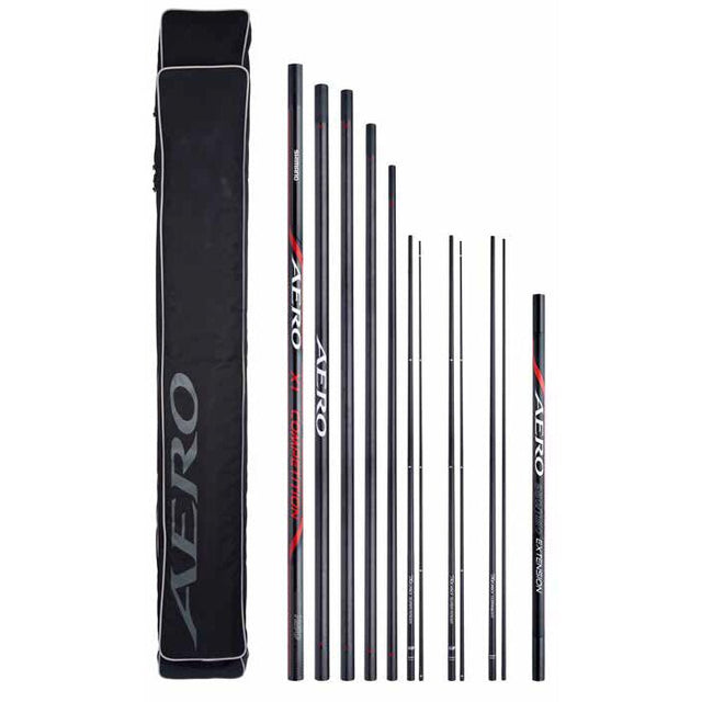 Shimano - Aero X1 Pole Pack | 11.5m - Hengelsport De Goeie Vangst
