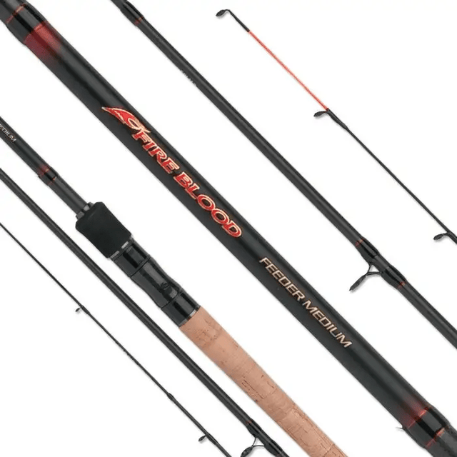 Shimano - Fireblood Feederhengel | 3.65M - 3.96m | 35 - 110g - Hengelsport De Goeie Vangst